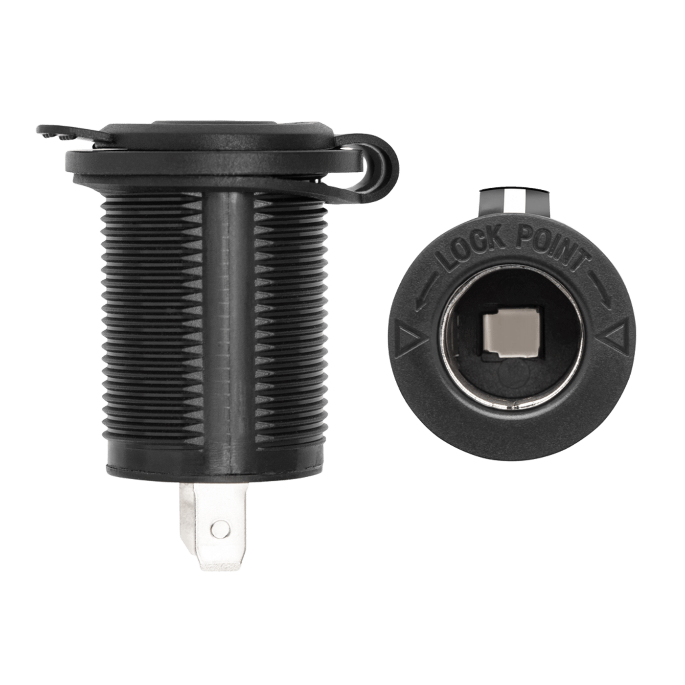 Luxorparts 12 V-uttak for panelmontering
