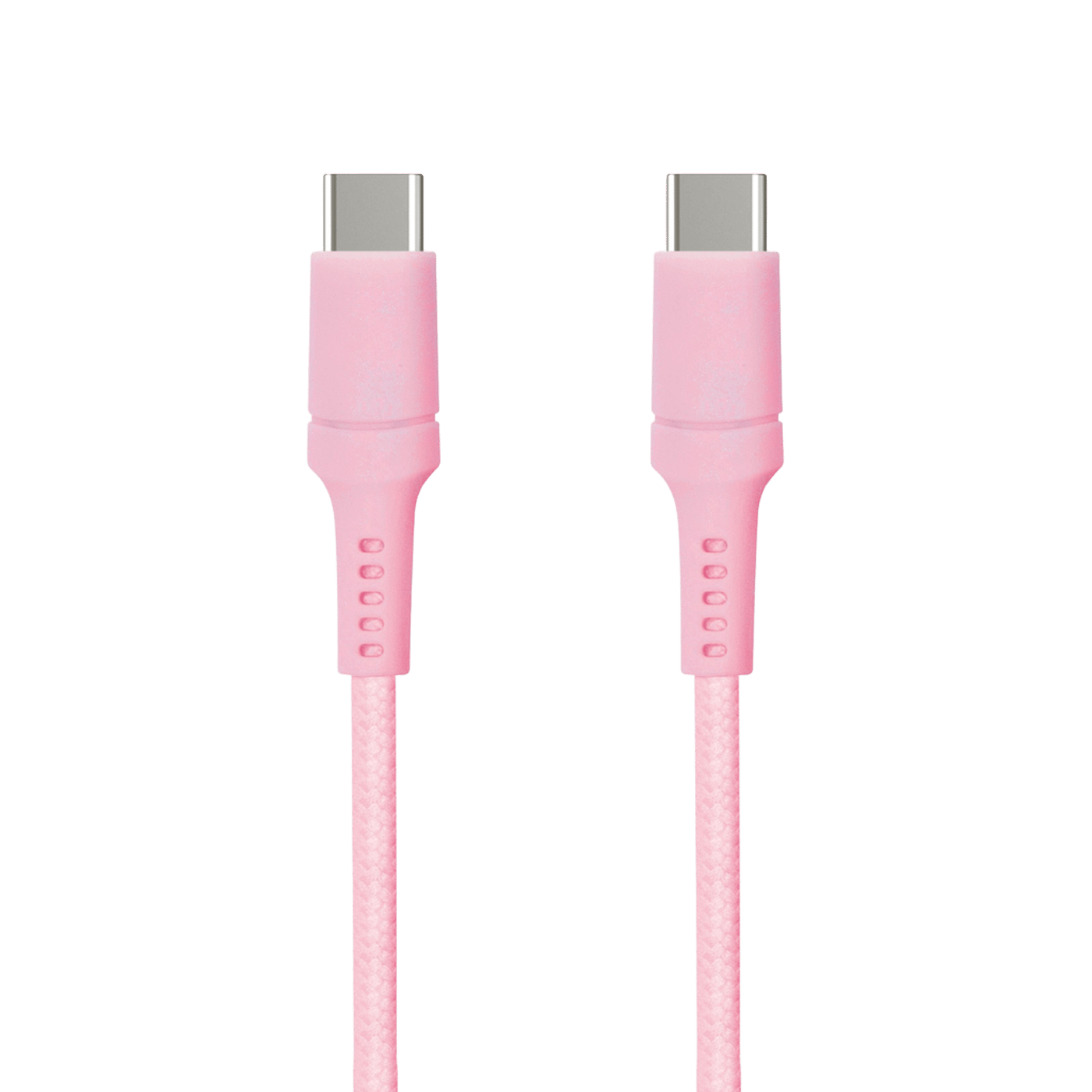 USB-C till USB-C 0,5 m Rosa