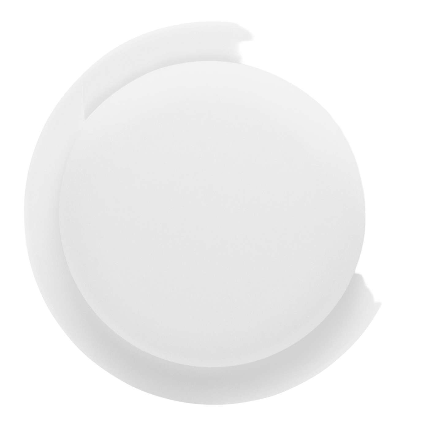 Linocell Självhäftande fodral till Apple AirTag Vit