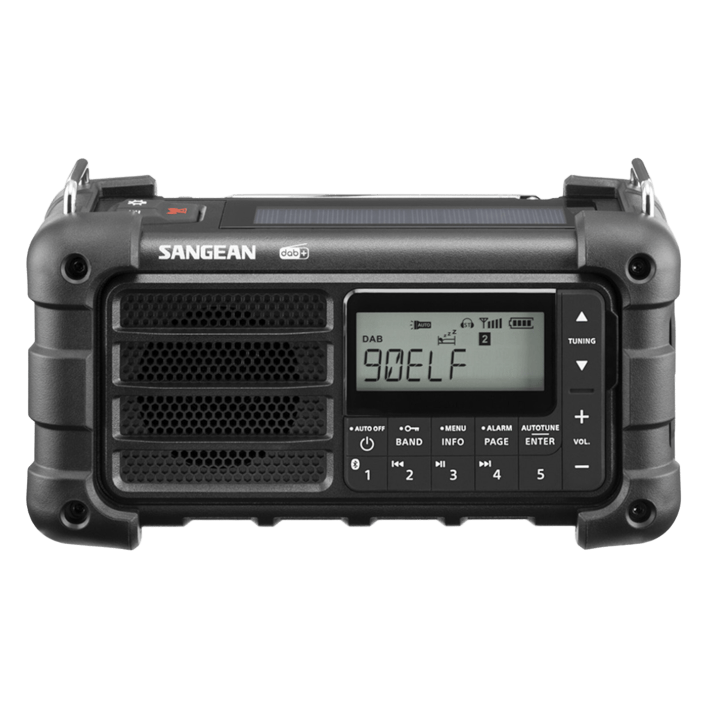 Sangean MMR-99 DAB+ Vevradio med solcell