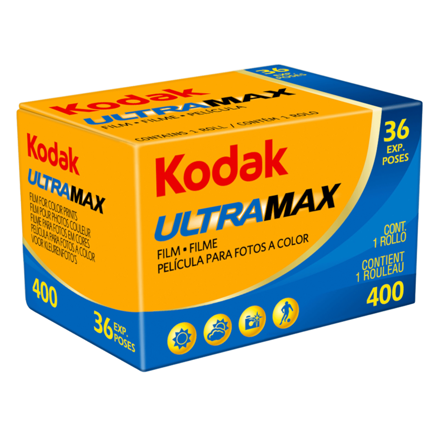 Kodak UltraMax 135-film 36 bilder med färg ISO 400 1-pack
