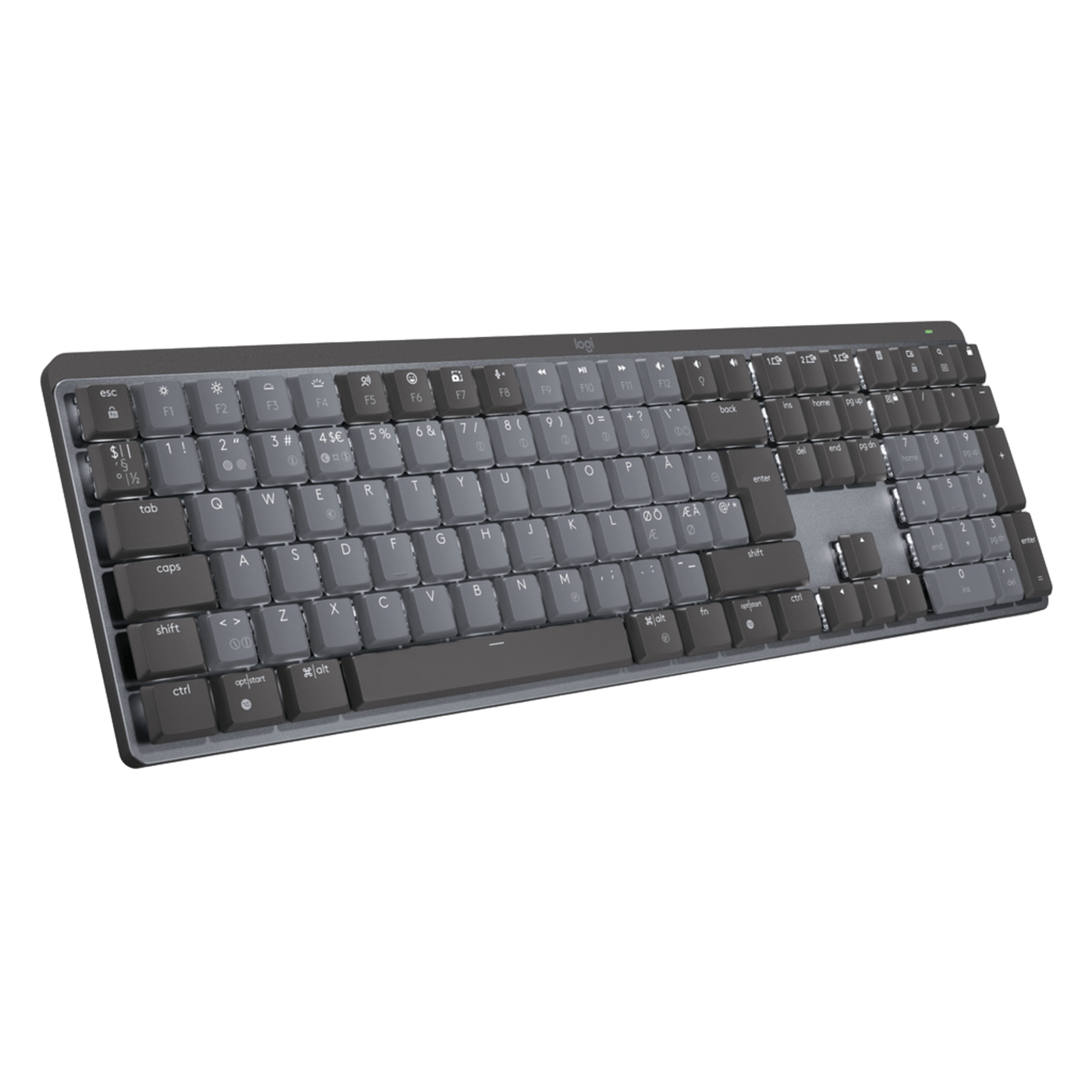 Logitech Mx Mechanical Mekaniskt tangentbord Brown Tactile Quiet