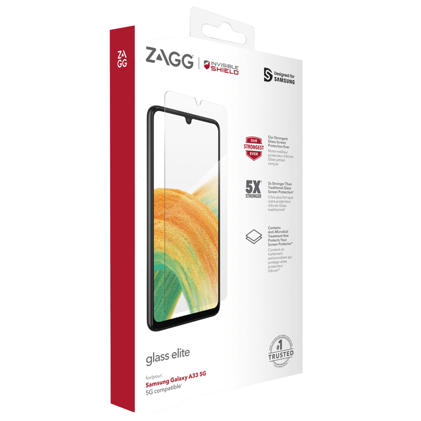 Invisible Shield Glass Elite+ Skärmskydd för Galaxy A33 5G