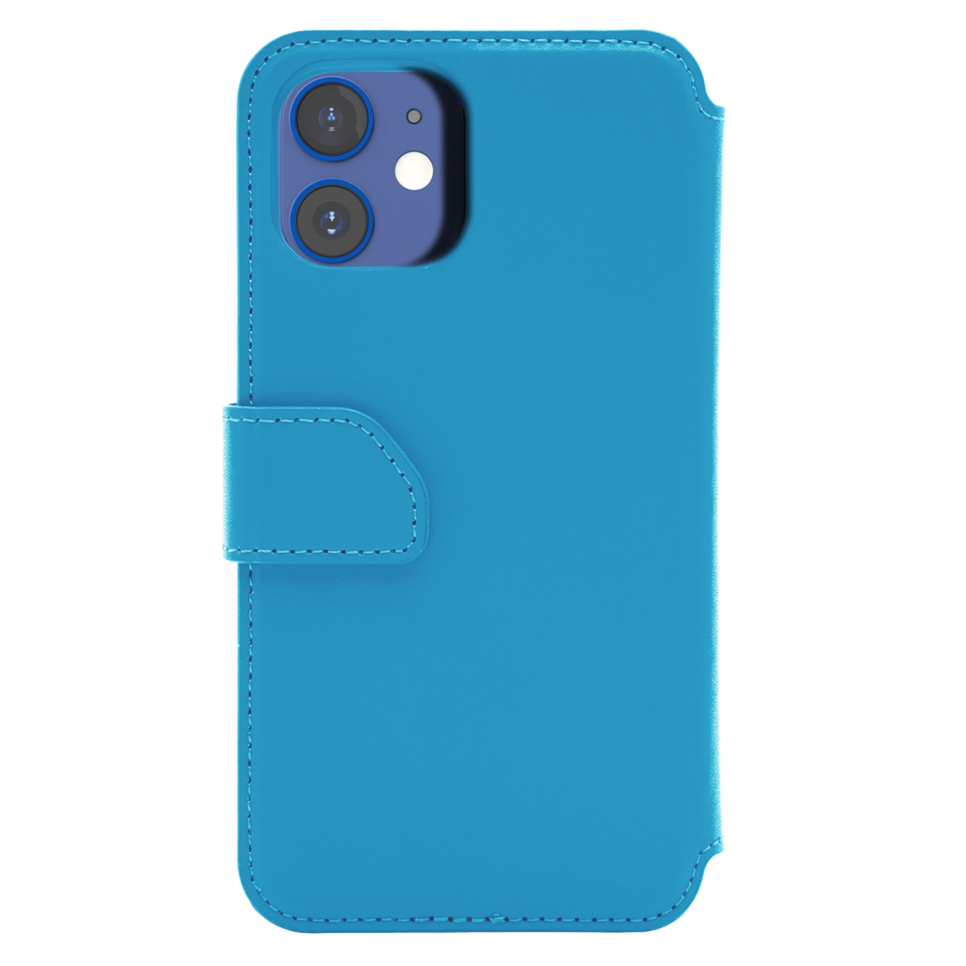 Wallet Case Solo 502 til iPhone 12 mini Blå