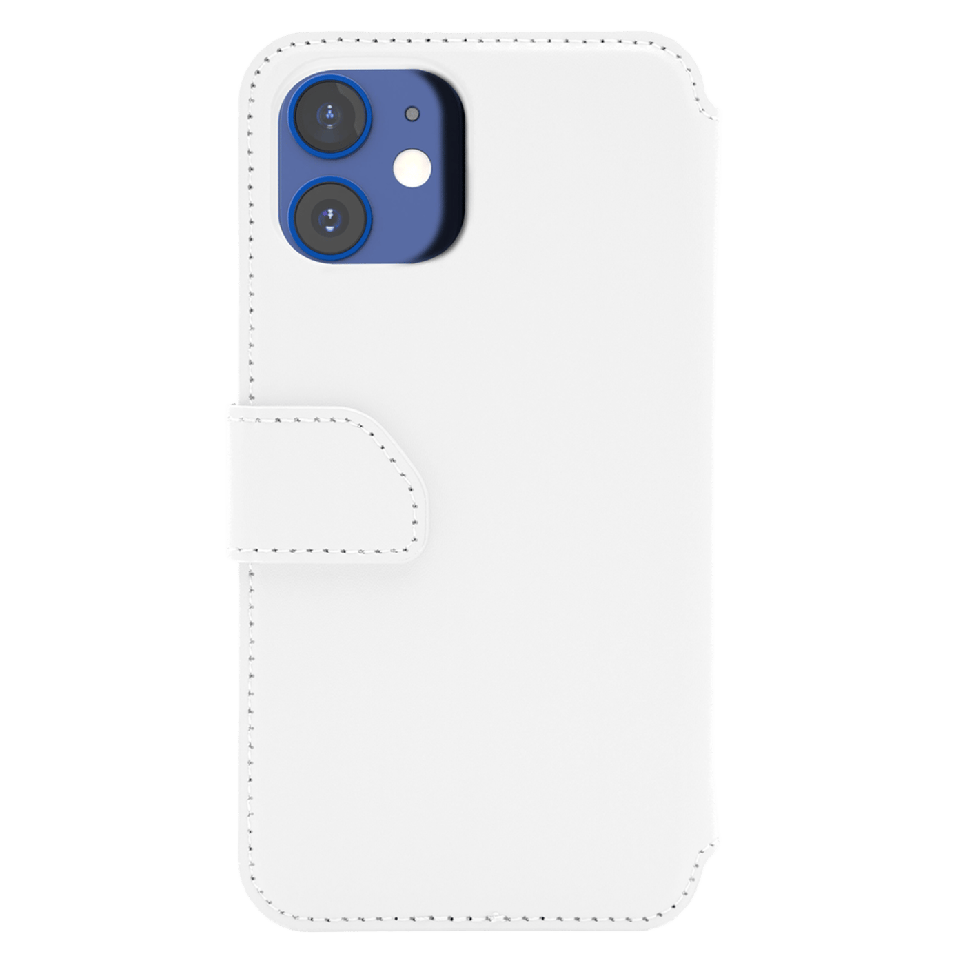 Wallet Case Solo 502 til iPhone 12 mini Hvit