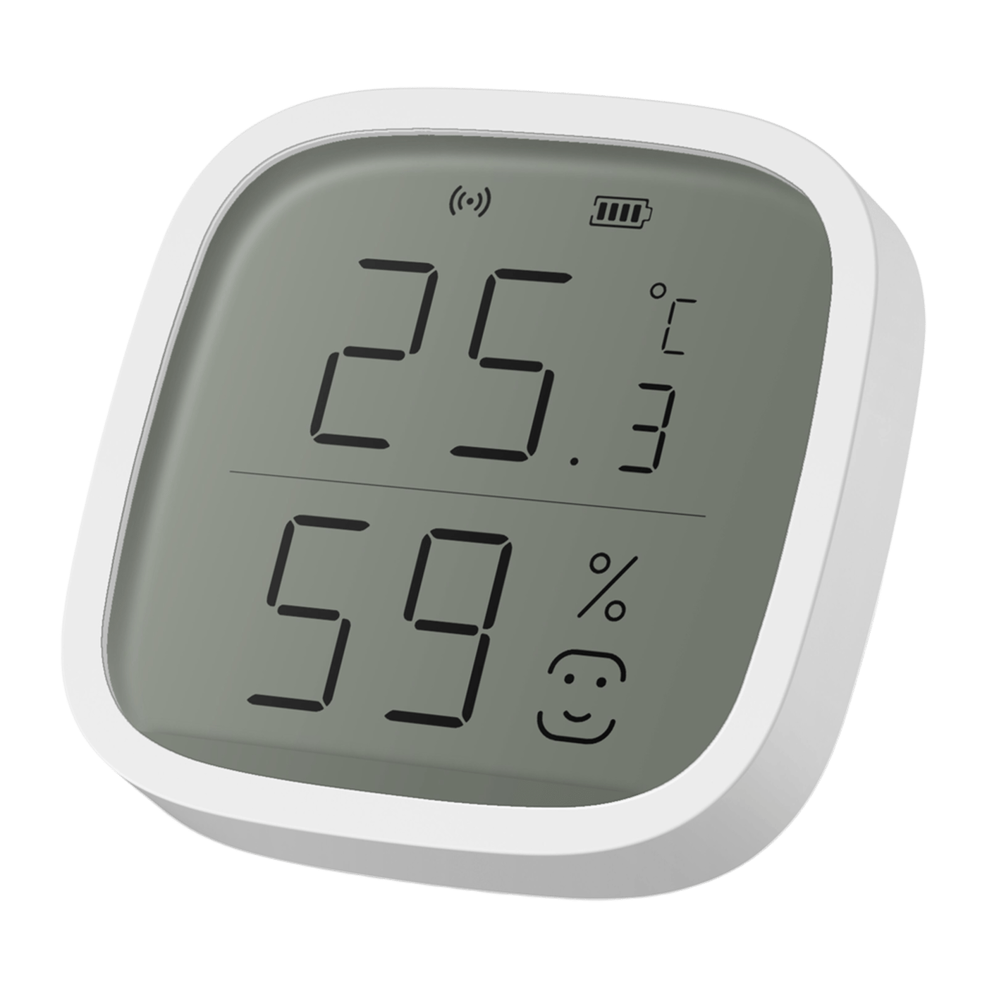 Cleverio Smart temperaturmåler og hygrometer med Zigbee 3.0