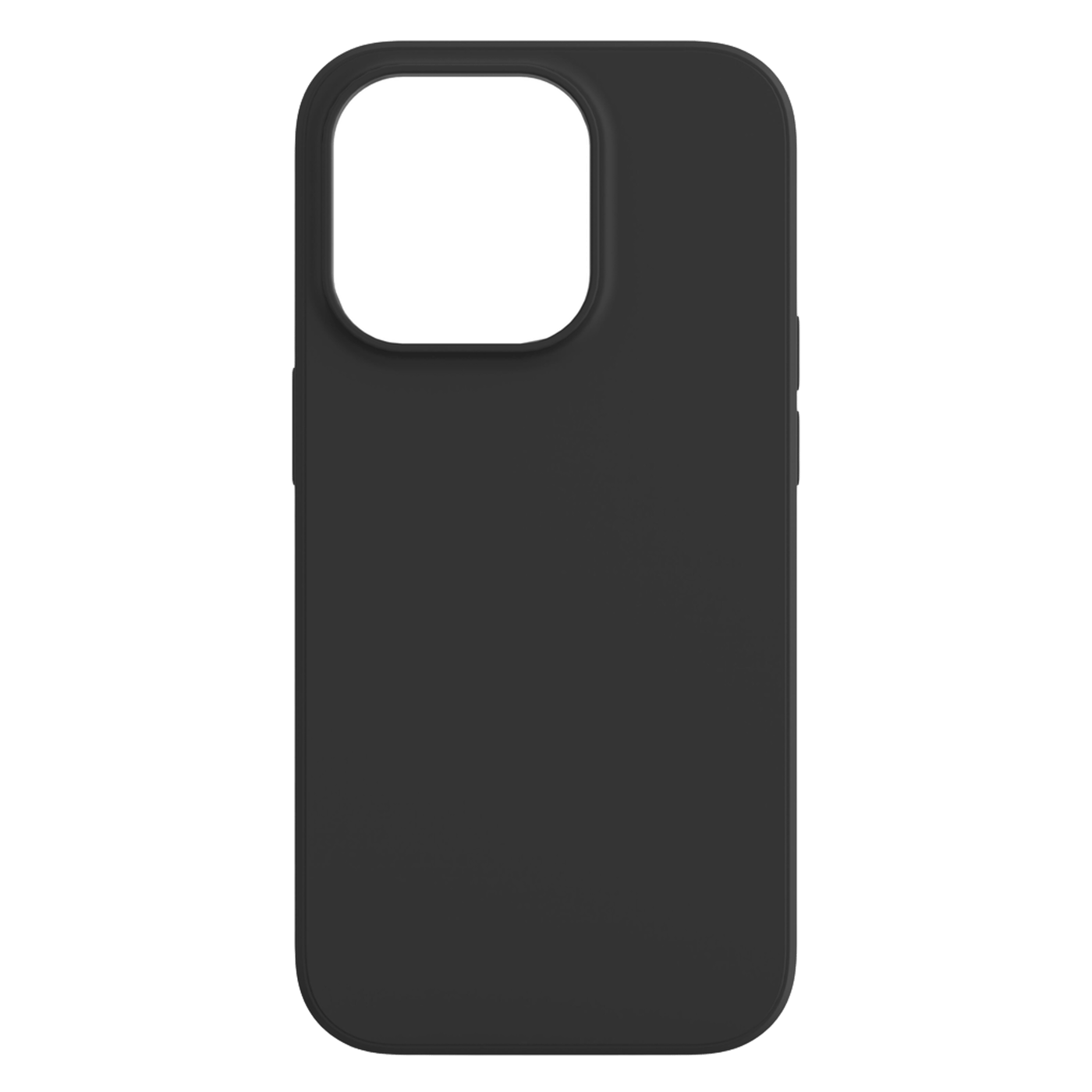 Linocell Rubber case för iPhone 14 Pro Svart