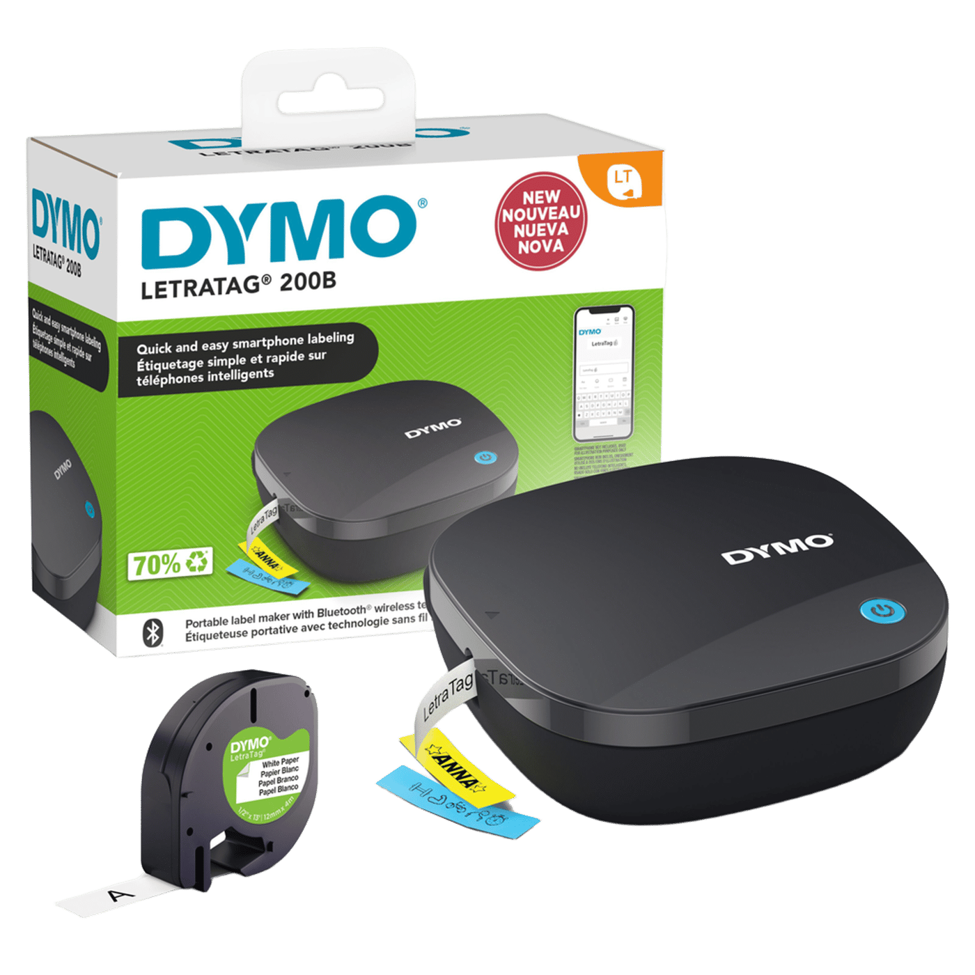 Dymo Letratag 200B Trådløs etikettskriver