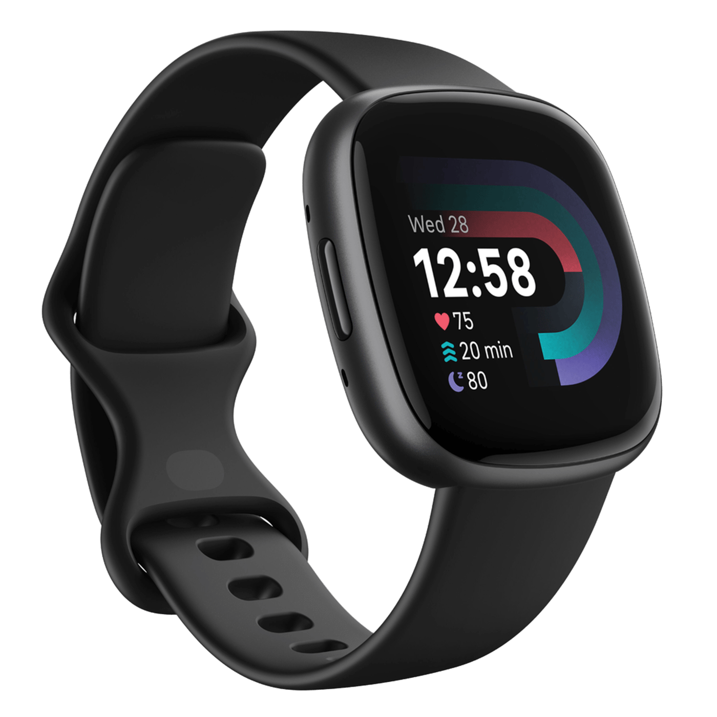 Fitbit Versa 4 Aktivitetsklocka Black/Graphite