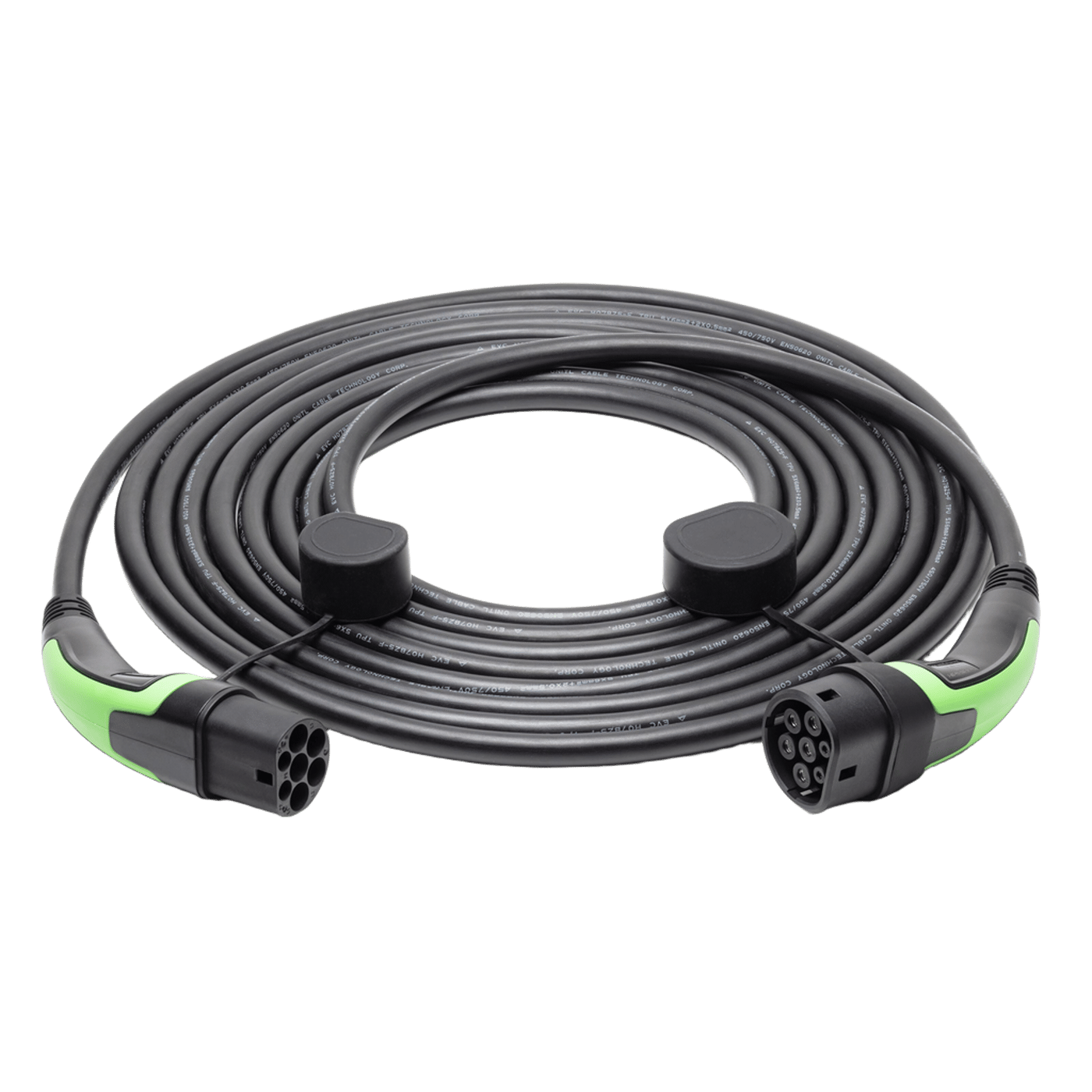 Luxorparts BEV Typ 2 Laddkabel för elbil 22 kW 3 fas 10 m