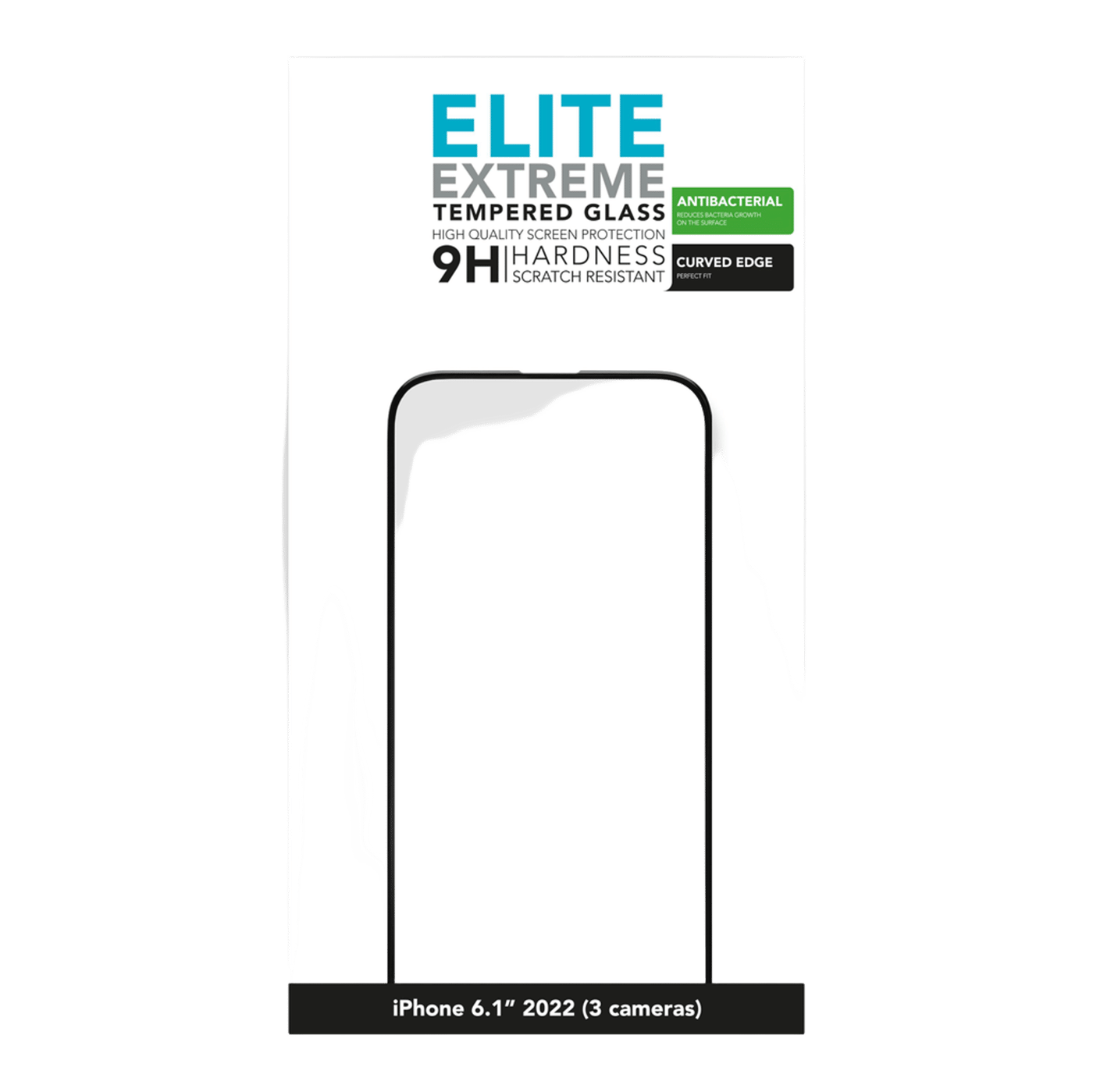 Linocell Elite Extreme Curved Skjermbeskytter for iPhone 14 Pro