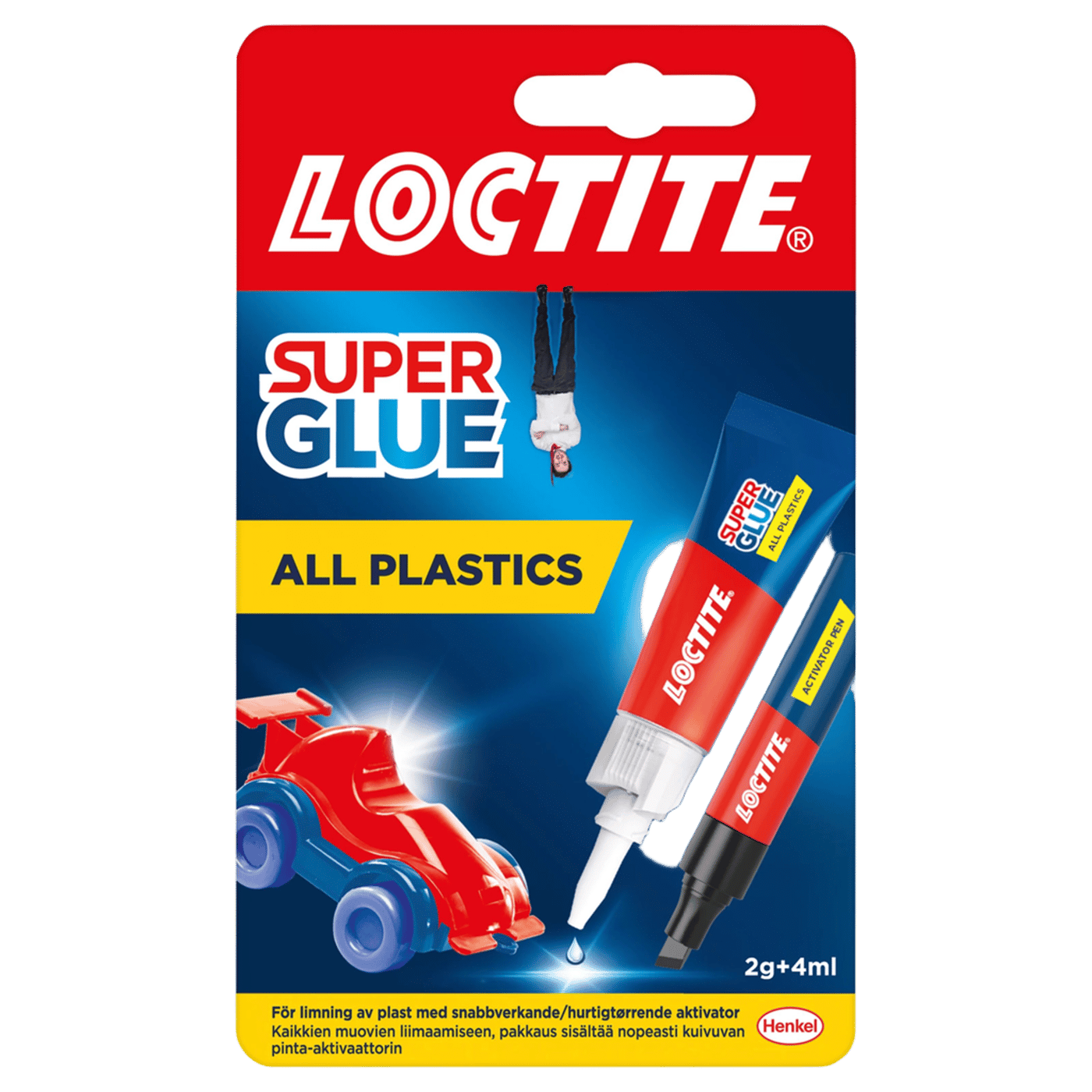 Loctite Super Glue All Plastics Lim