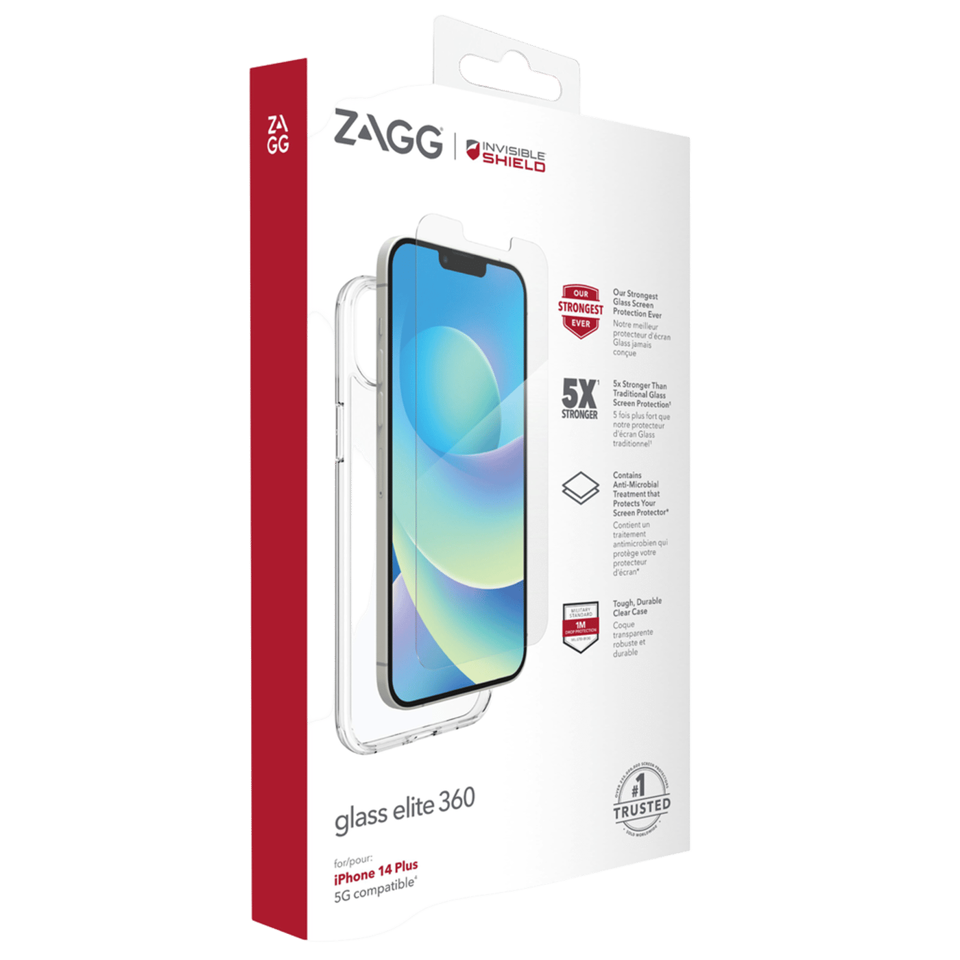 Invisible Shield Glass Elite 360 för iPhone 14 Plus