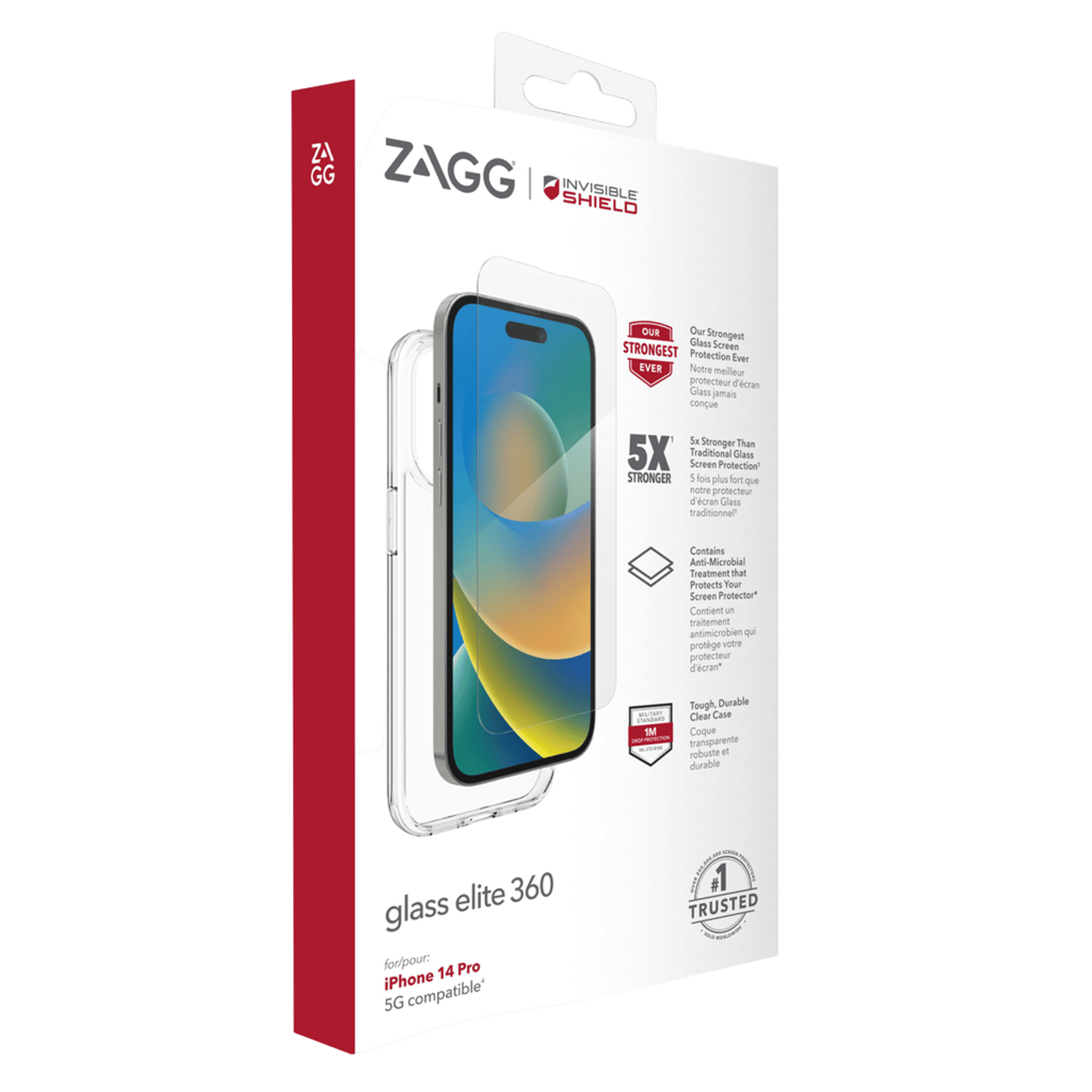Invisible Shield Glass Elite 360 för iPhone 14 Pro