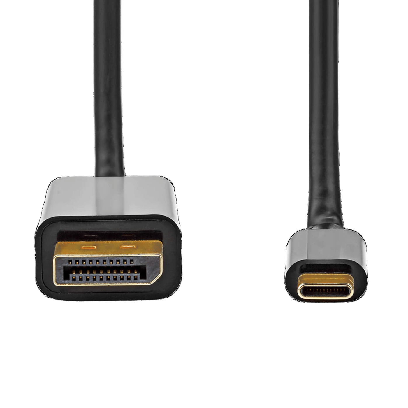Plexgear USB-C-kabel till Displayport 2 m