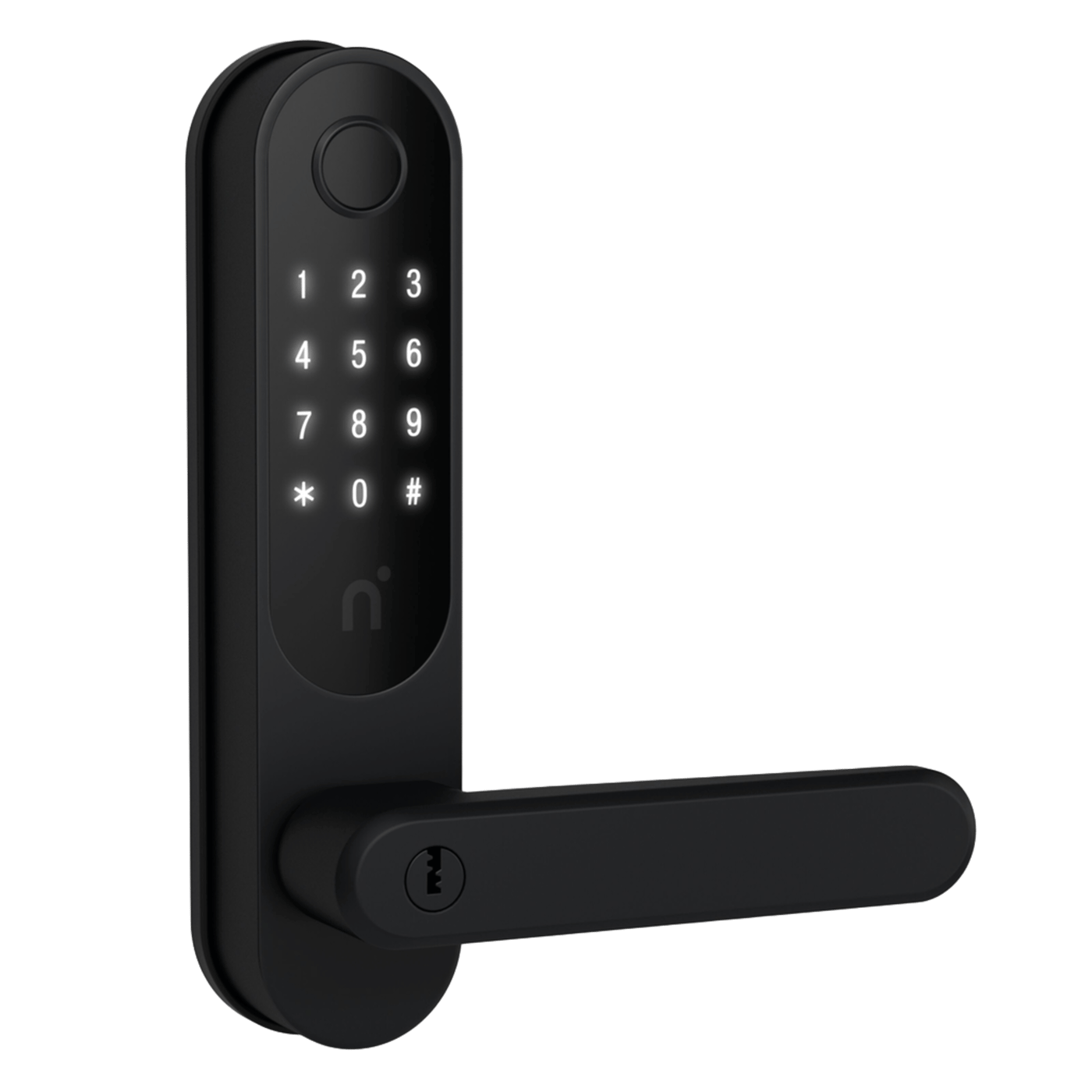 Nimly Touch Pro Elektronisk dørlås med fingeravtrykksleser Ultimate Black