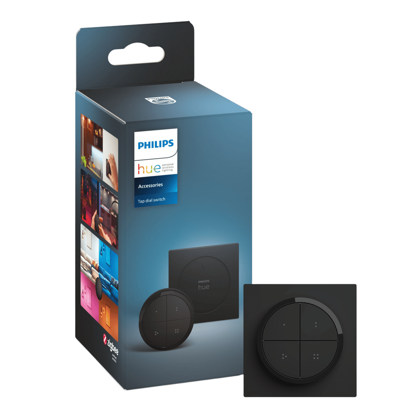 Philips Hue Tap Dial Switch Fjernkontroll Svart
