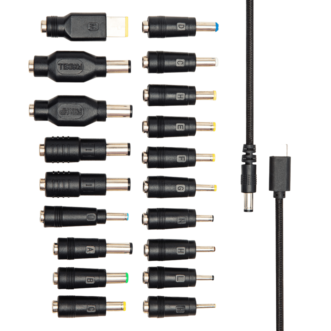 Plexgear Universal USB-C til DC-kabel 100 W