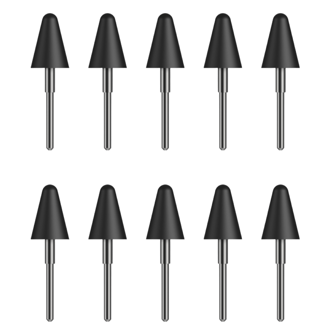 Kobo Stylus 2 Extra spetsar 10-pack Svart