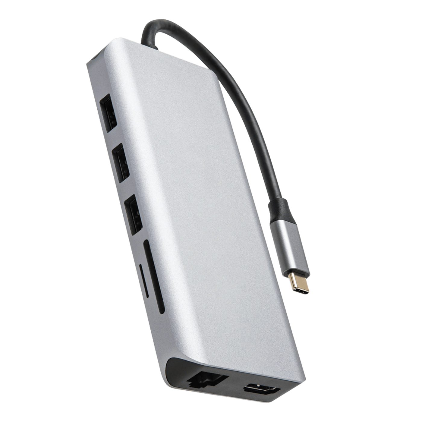 Plexgear Multiadapter för USB-C med 12 anslutningar
