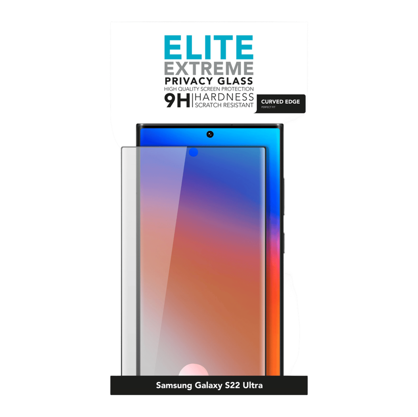Linocell Elite Extrem Privacy Glass skärmskydd för Samsung Galaxy S22 Ultra