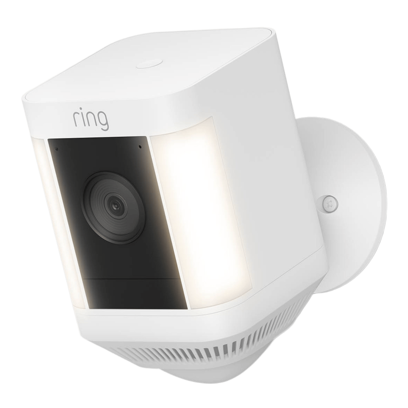 Ring Spotlight Cam Plus Battery Trådlös övervakningskamera Vit