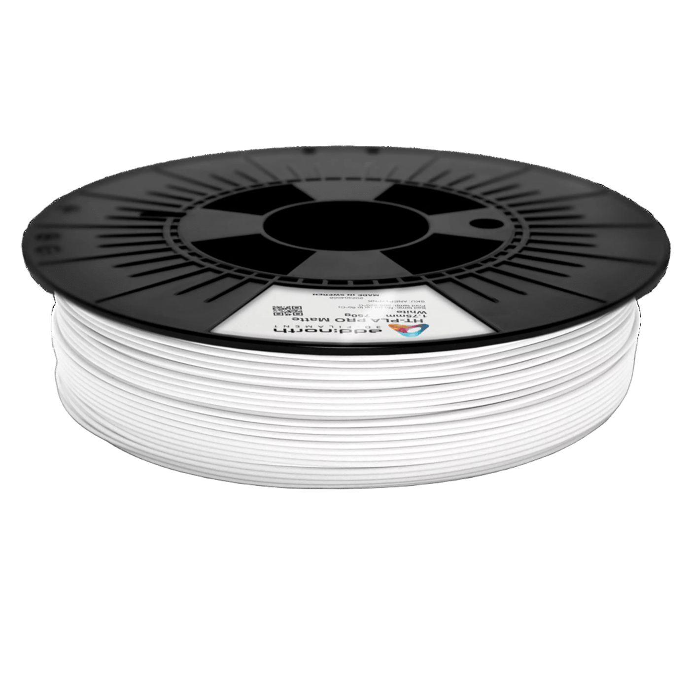 Addnorth HT-PLA Pro-filament för 3D-skrivare Matte White
