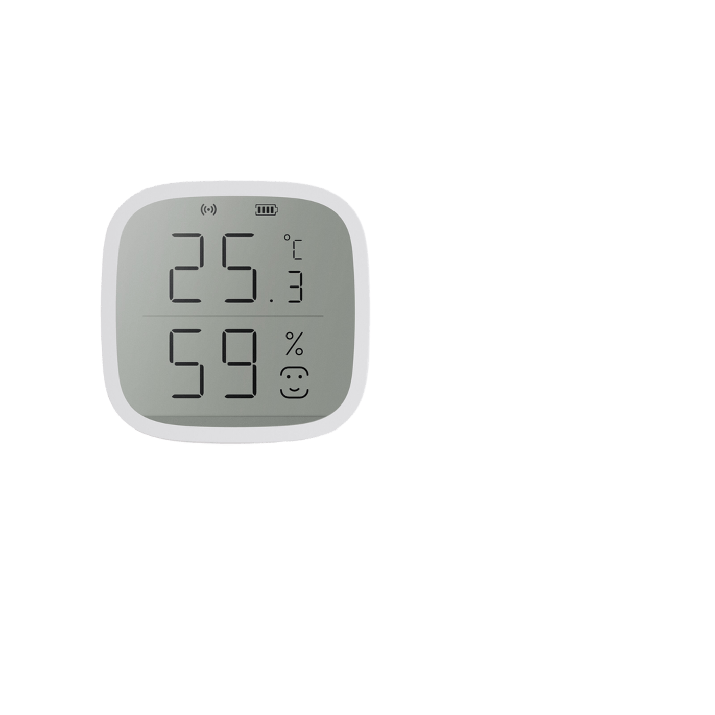 Cleverio Smart temperaturmåler og hygrometer med Zigbee 3.0