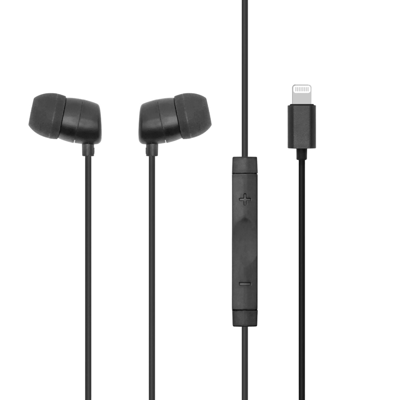Linocell In-ear Lightning-hörlurar Svart