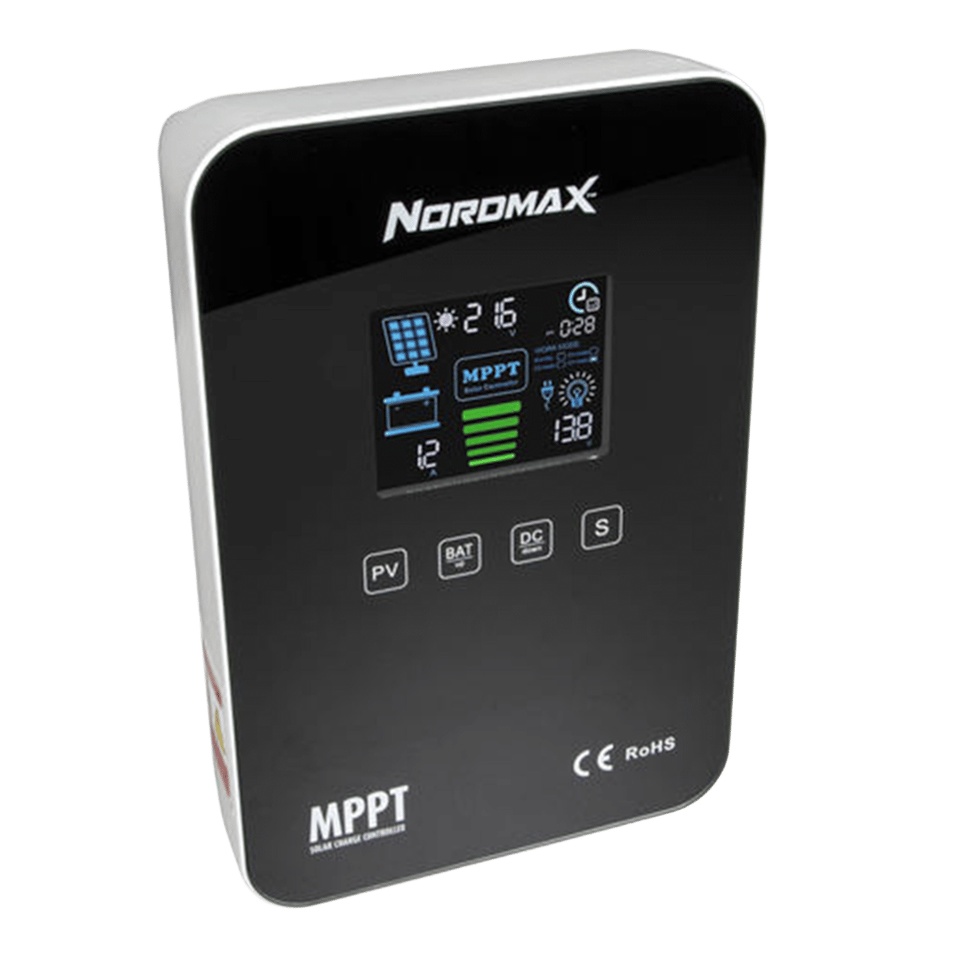 Nordmax MPPT Regulator med Bluetooth 20 A