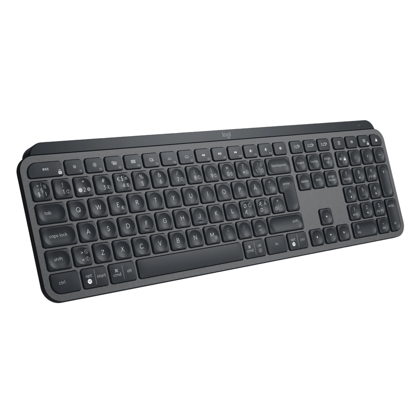 Logitech MX Keys S Trådlöst tangentbord Graphite