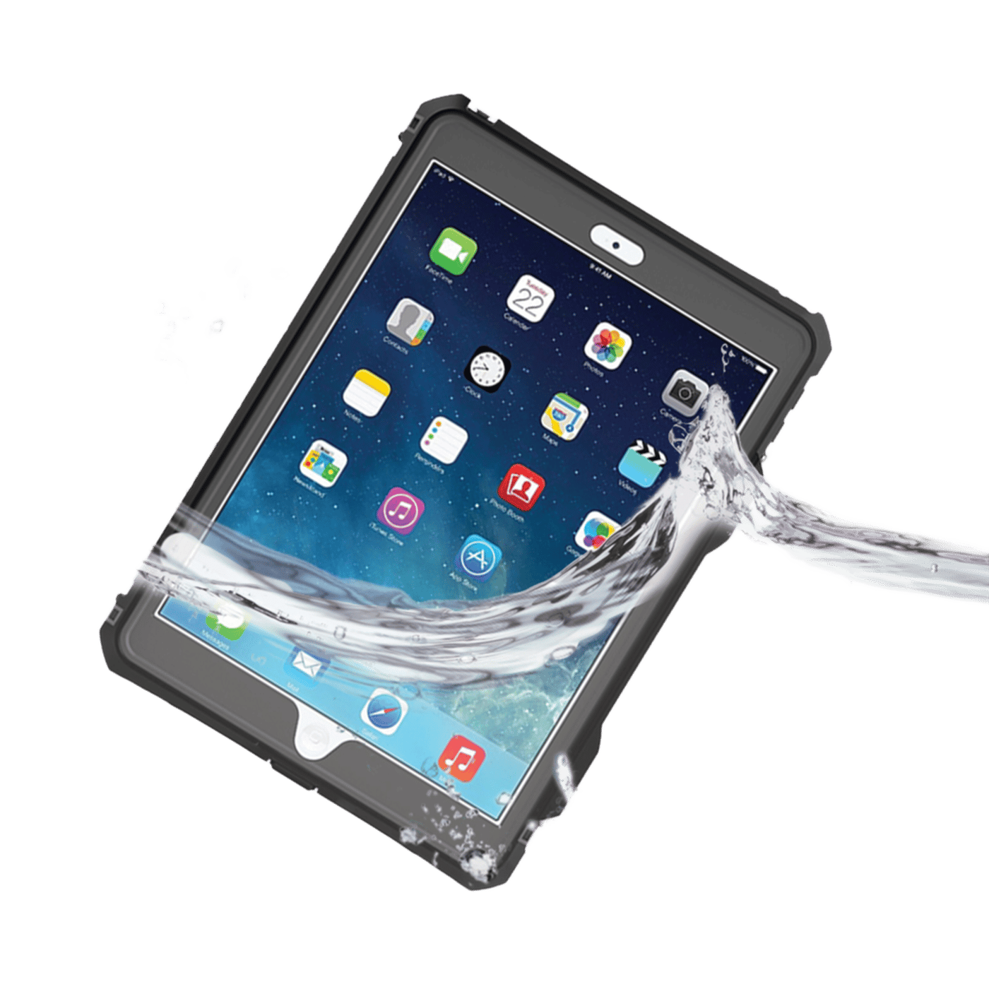 Armor-X Vattentätt skal för iPad (7:e-9:e gen), Air (3:e gen), Pro (10,5 tum)