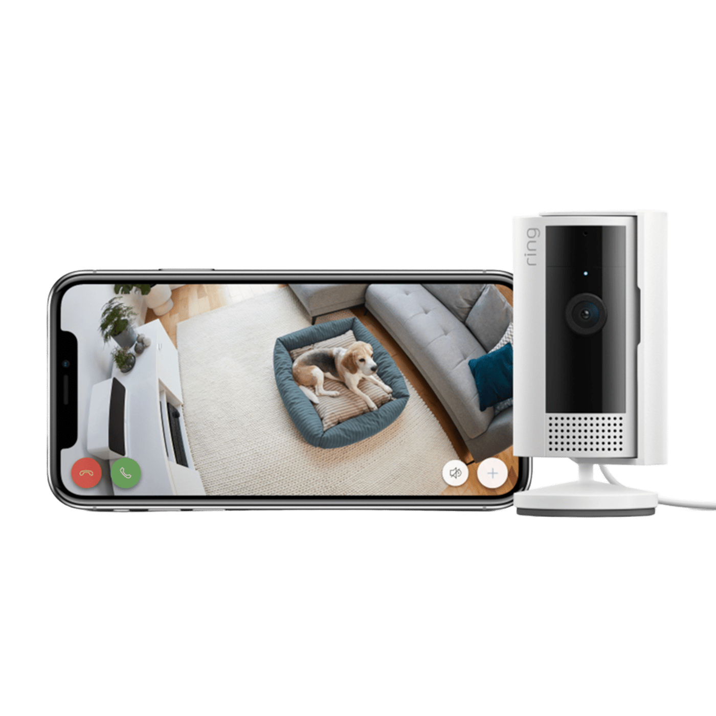 Ring Indoor Cam Gen. 2 Overvåkingskamera Hvit