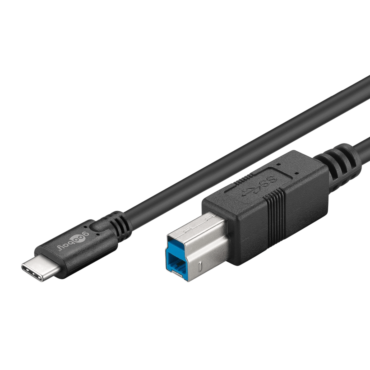 USB-C till USB-B 3.0-kabel 1 m