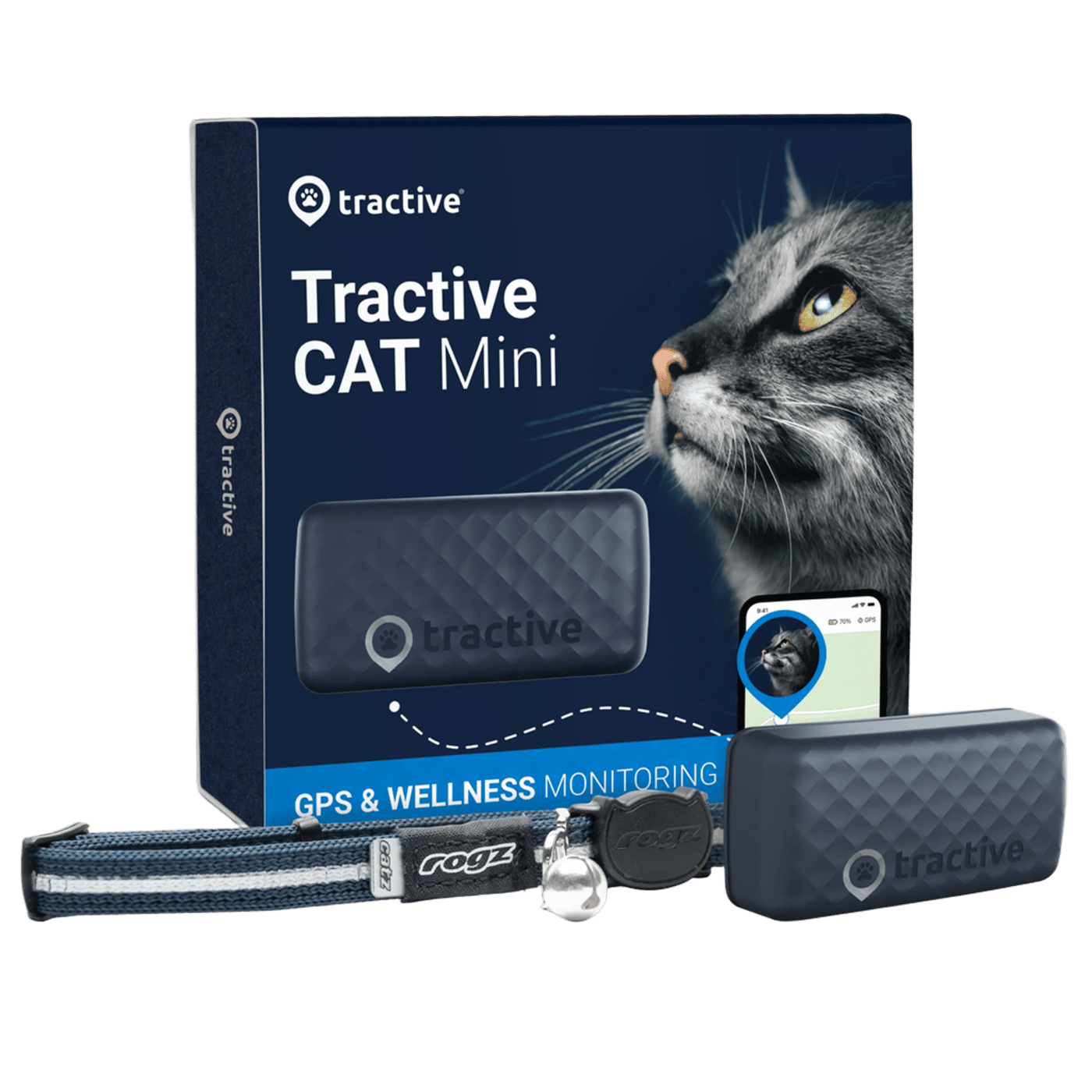 Tractive CAT Mini – GPS-tracker og helseovervåking for katt