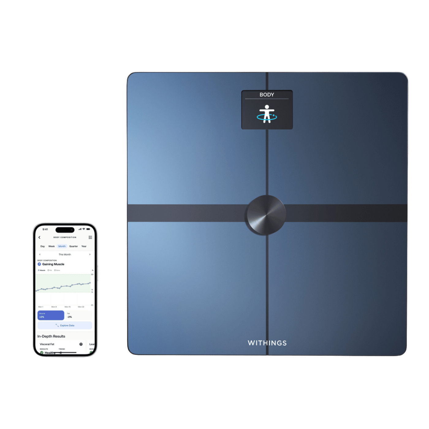Withings Body Smart Personvekt med wifi Svart