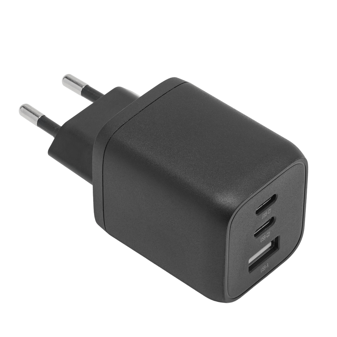 Linocell Premium GaN USB-C laddare med PD 65 W Svart