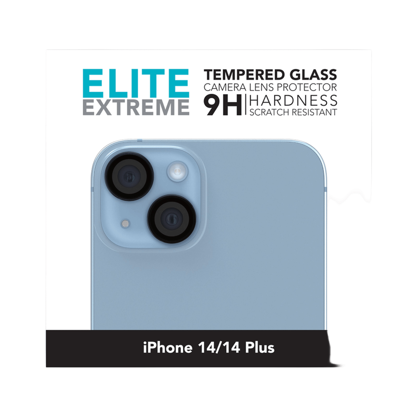 Linocell Elite Extreme Beskyttelse for kameralinsen på iPhone 14 og 14 Plus