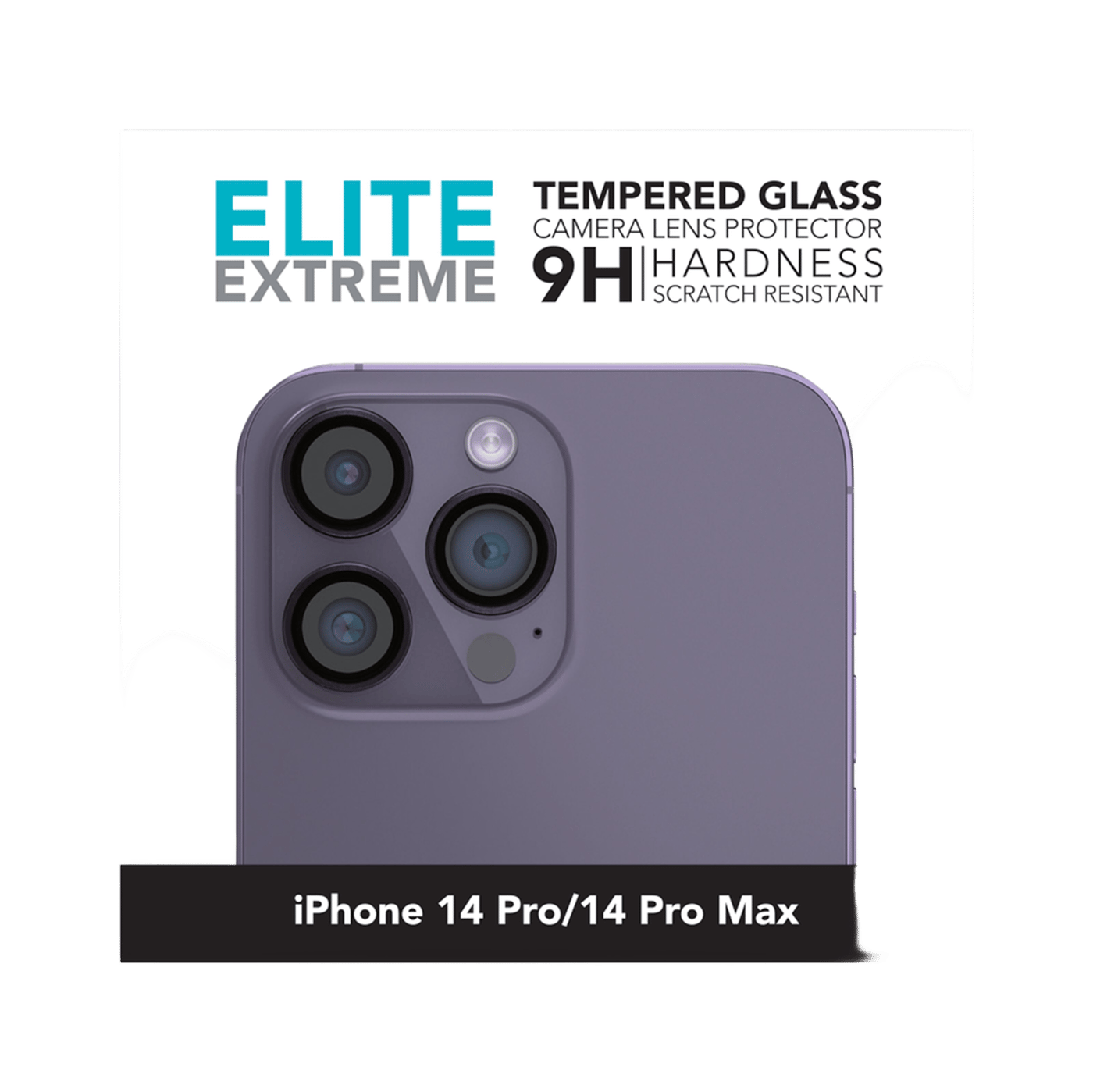 Linocell Elite Extreme Beskyttelse for kameralinsen på iPhone 14 Pro og Pro Max