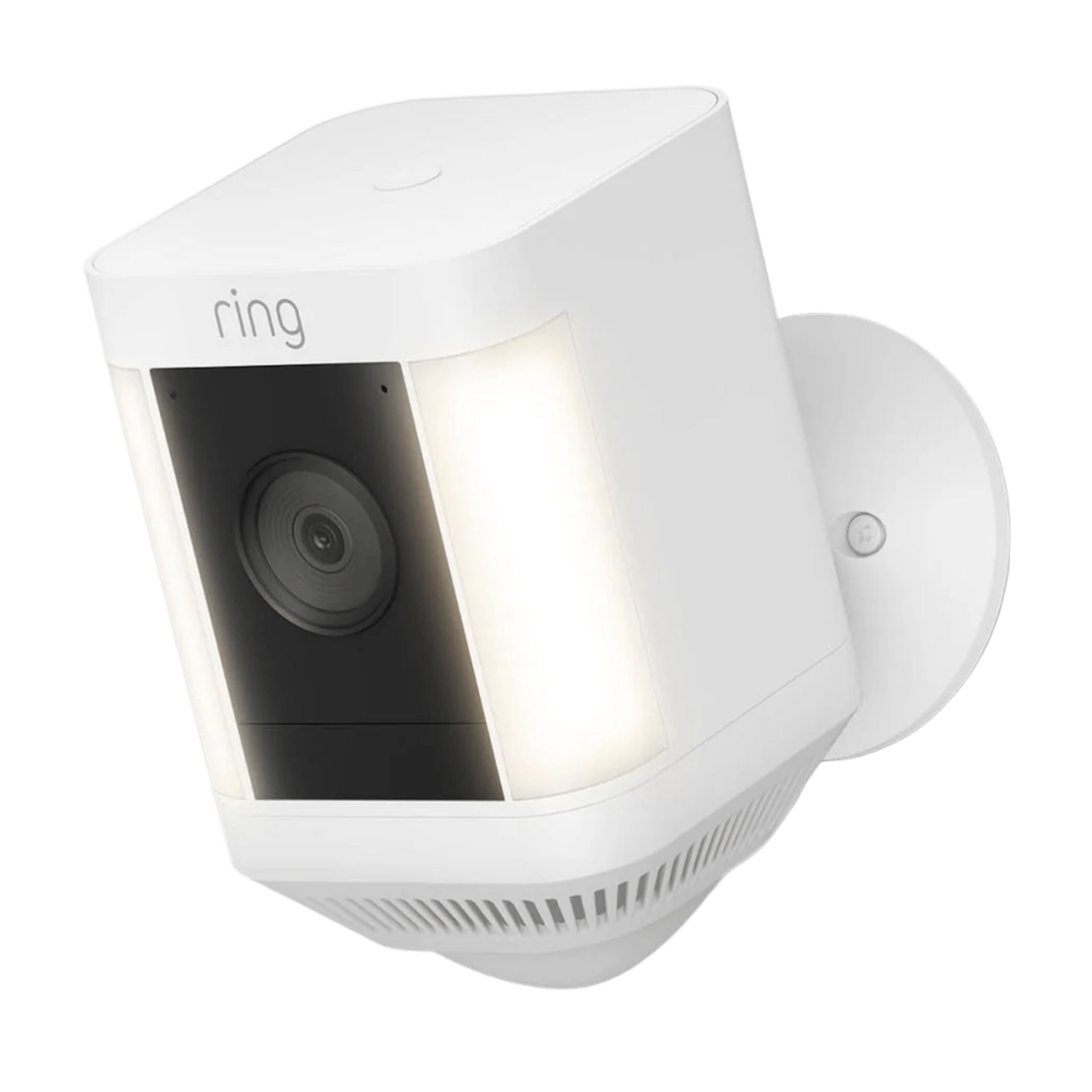 Ring Spotlight Cam Plus Plug-In Övervakningskamera Vit
