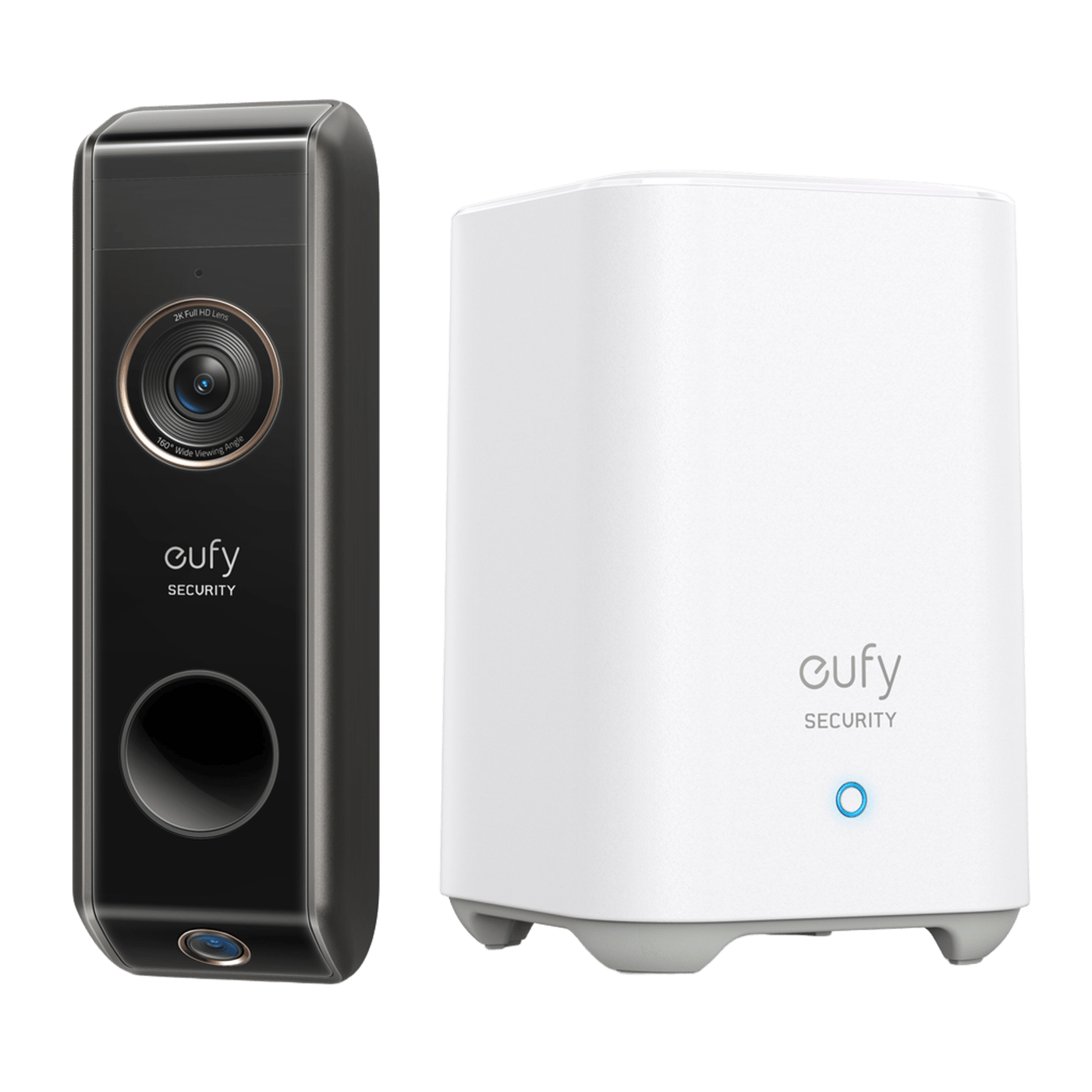 Eufy Dual Video Doorbell 2K Dörrklocka med basstation