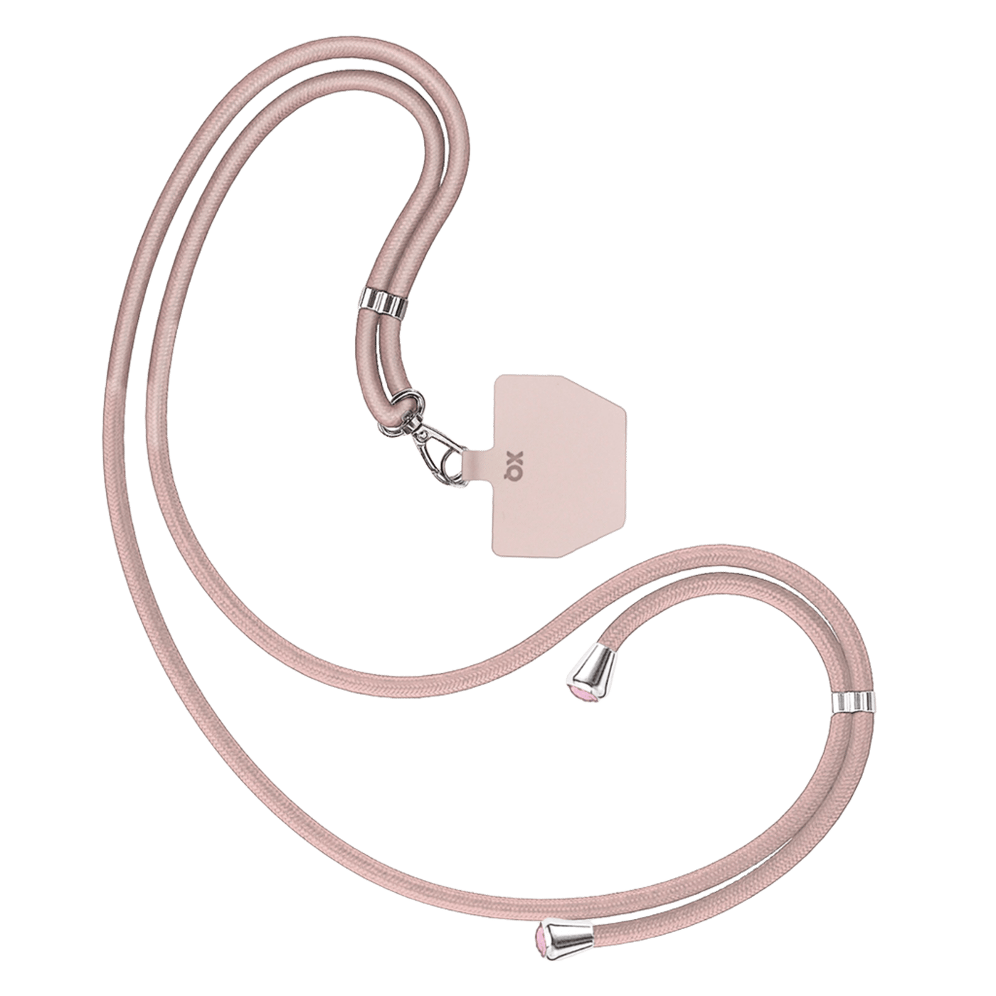 Xqisit Phone Strap Universal mobilrem för mobilskal Rosa
