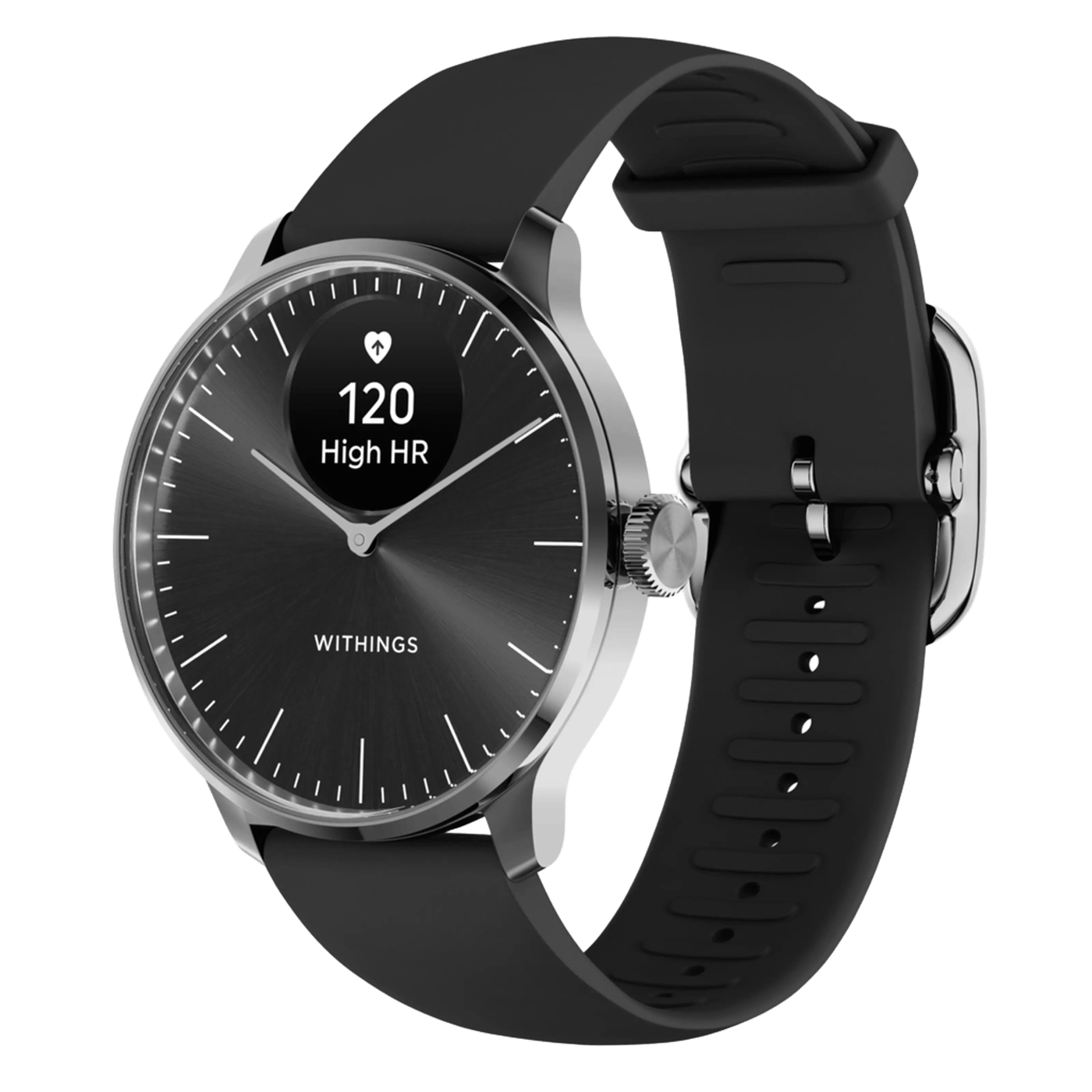 Withings Scanwatch Light Smartklokke med klassisk urskive 37 mm Svart