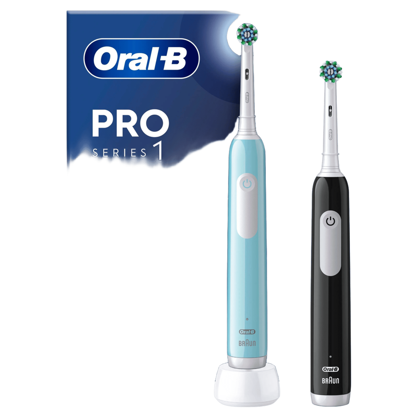 Oral-B Pro 1 DUO Eltandborste 2-pack