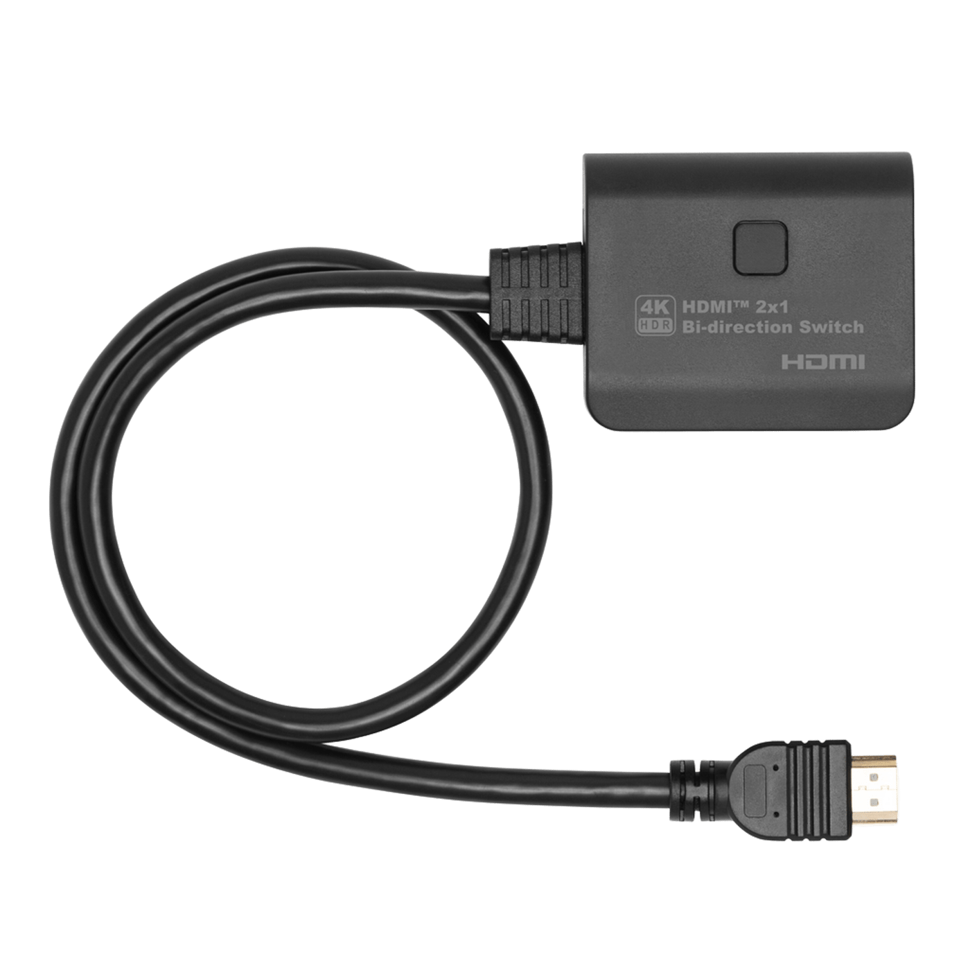Luxorparts Kompakt 4K HDMI-switch/splitter, 2-vägs