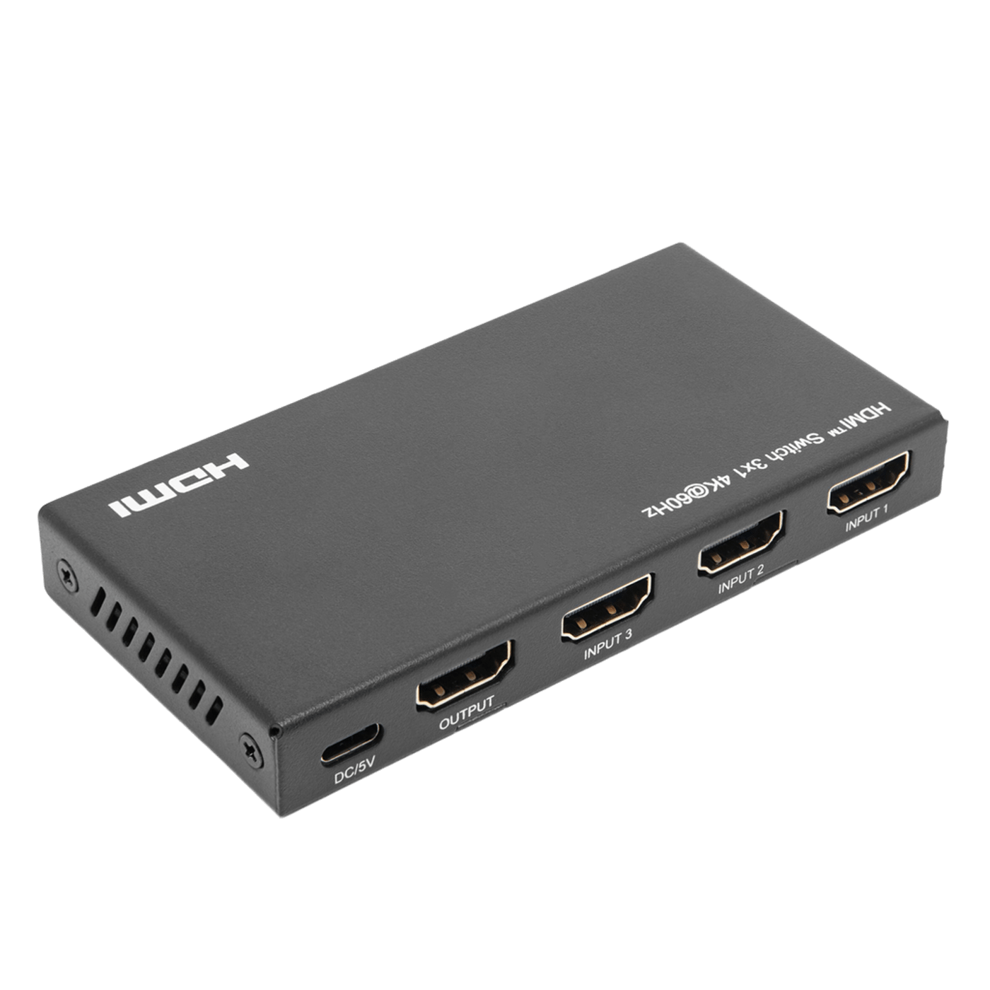 Luxorparts 4K HDMI-switch med fjernkontroll 3-veis