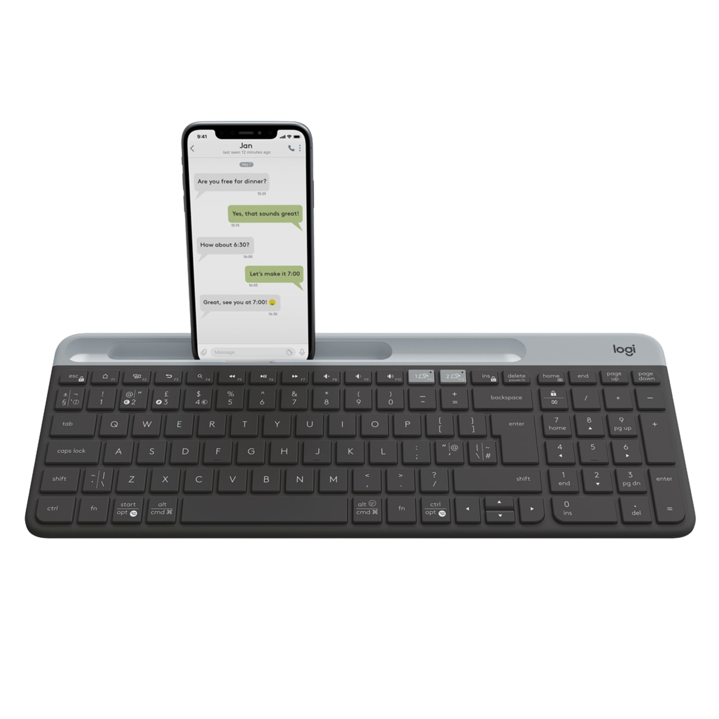 Logitech K580 Slim Trådlöst tangentbord