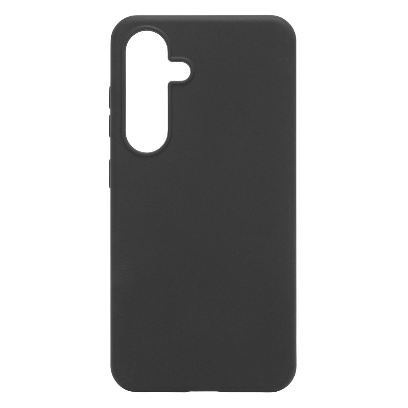 Linocell Rubber Case for Galaxy S24 - Svart