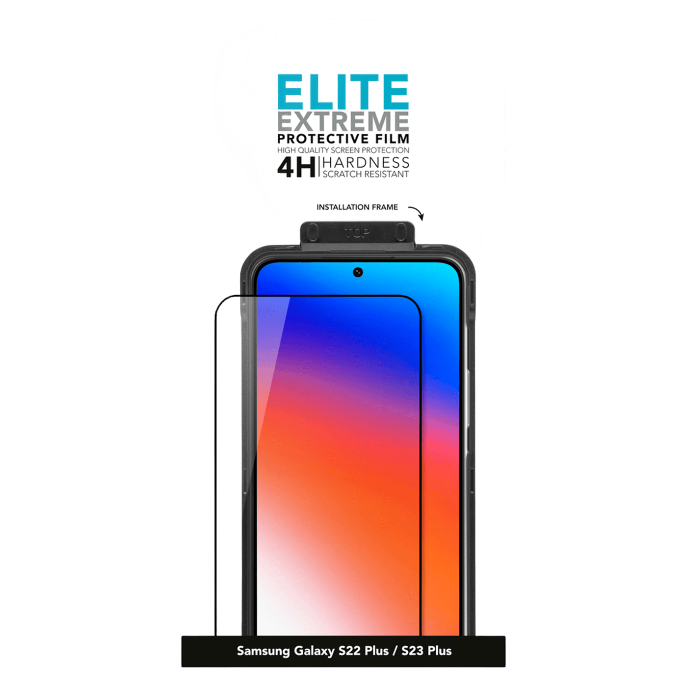 Linocell Elite Extreme Protective Skjermbeskytter for Galaxy S22 Plus og S23 Plus