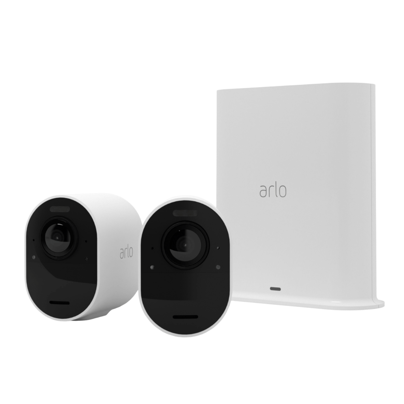 Arlo Ultra 2 Spotlight – Trådlös övervakningskamera 2-pack Vit